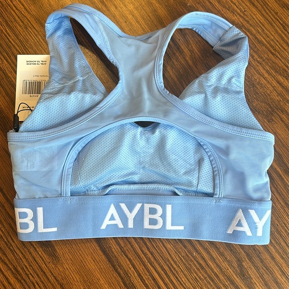 AYBL training bra NWT size small blue - Picture 7 of 8